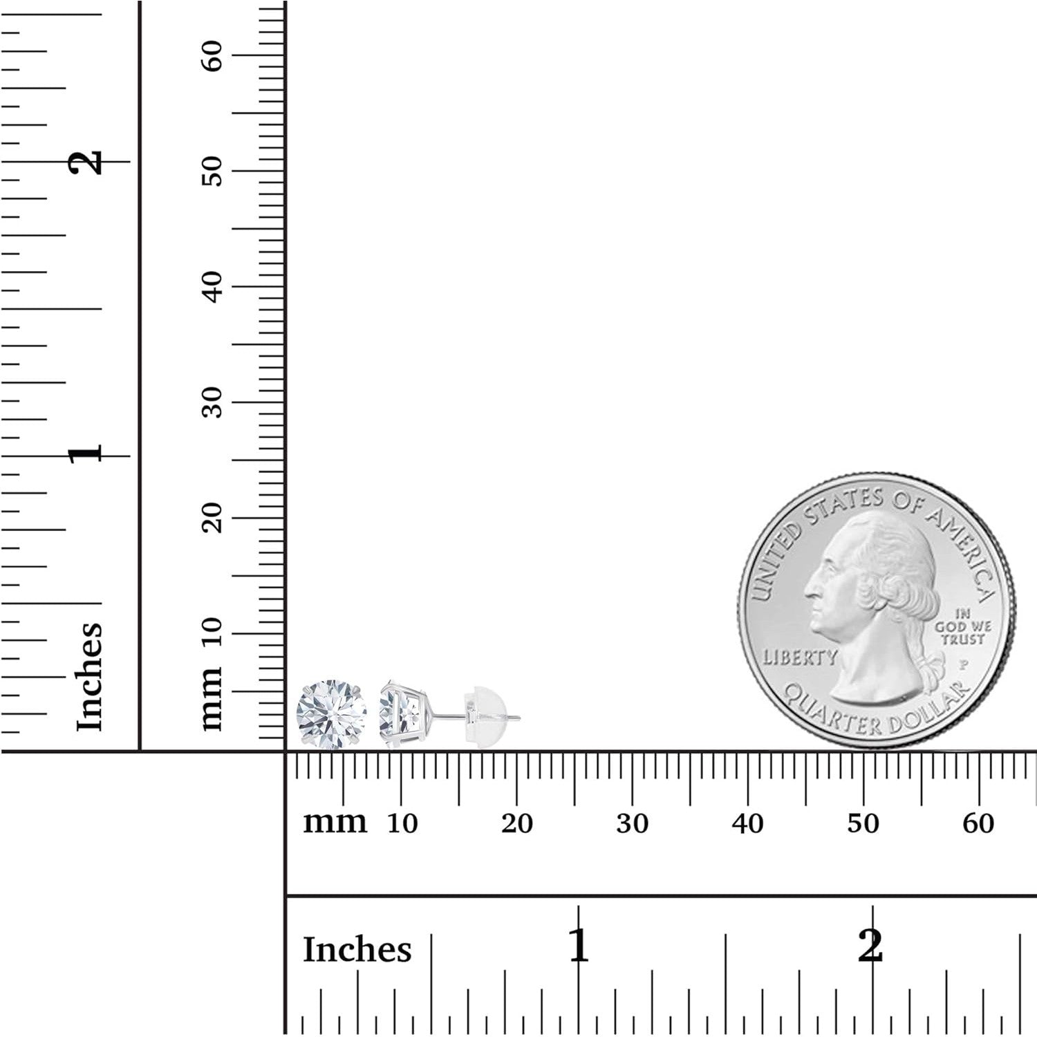 1.50 CTW AGI Certified Lab-Grown Diamond Stud Earrings in 14K White or Yellow Gold | F-G Color | VS Clarity | Ethical Luxury